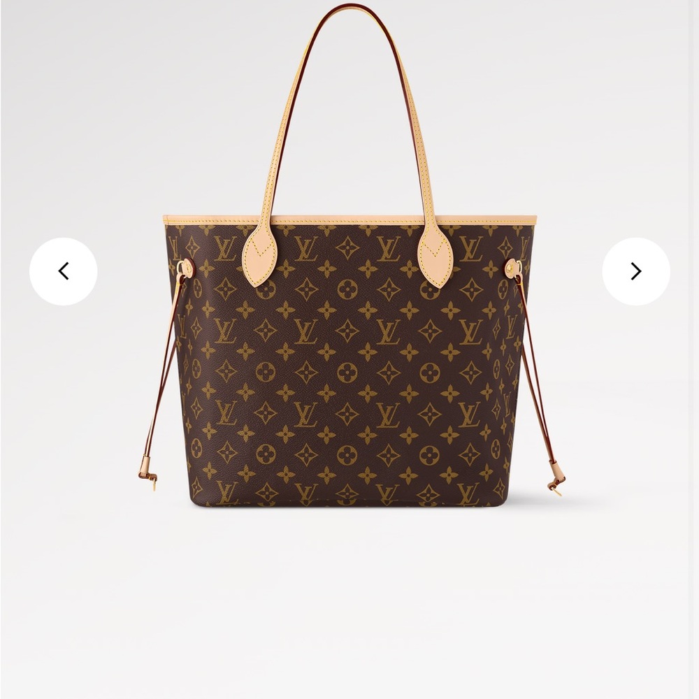 Louis Vuitton Brown Neverfull Tote Iconic Monogram